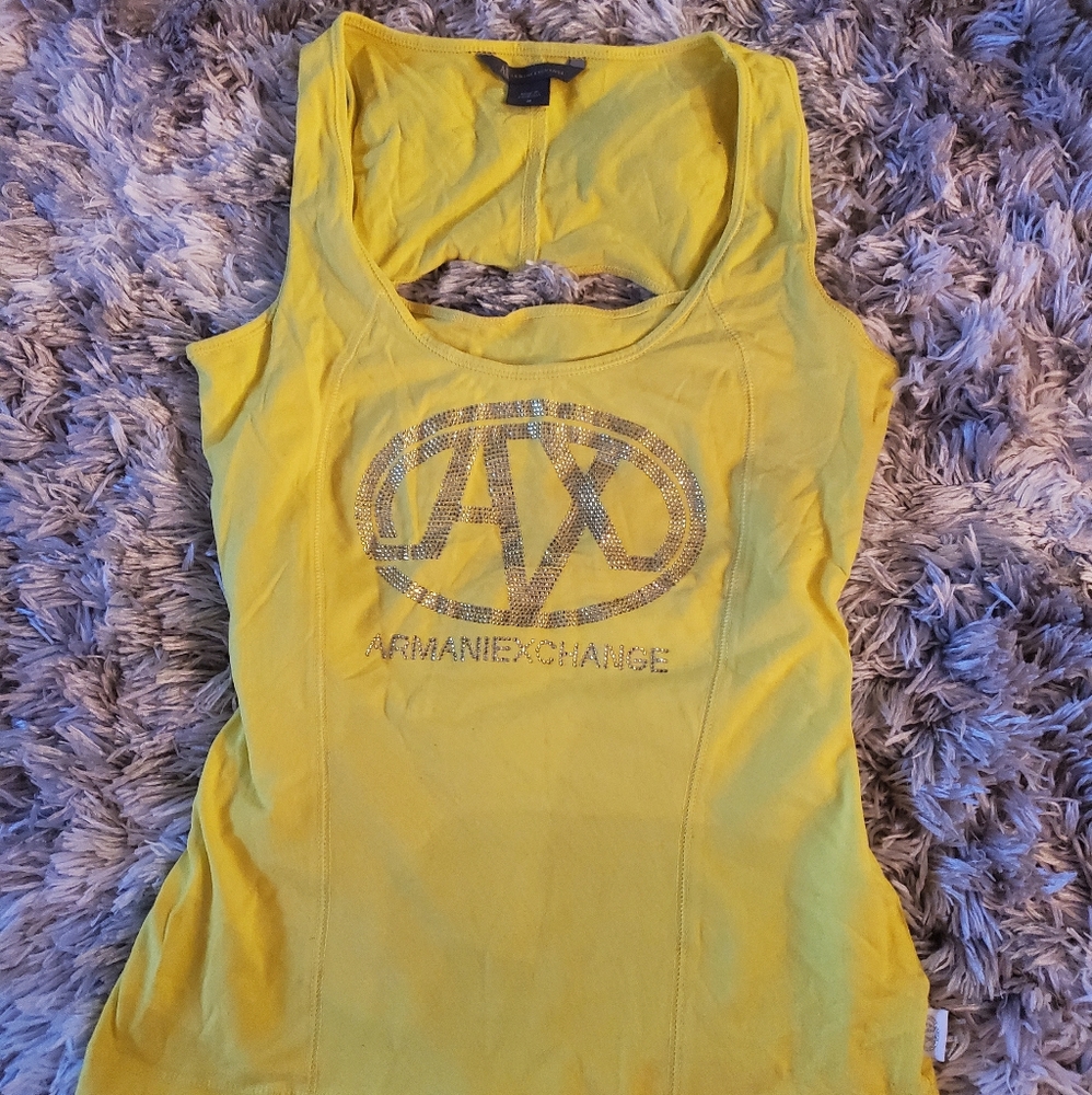 Armani exchange sports top